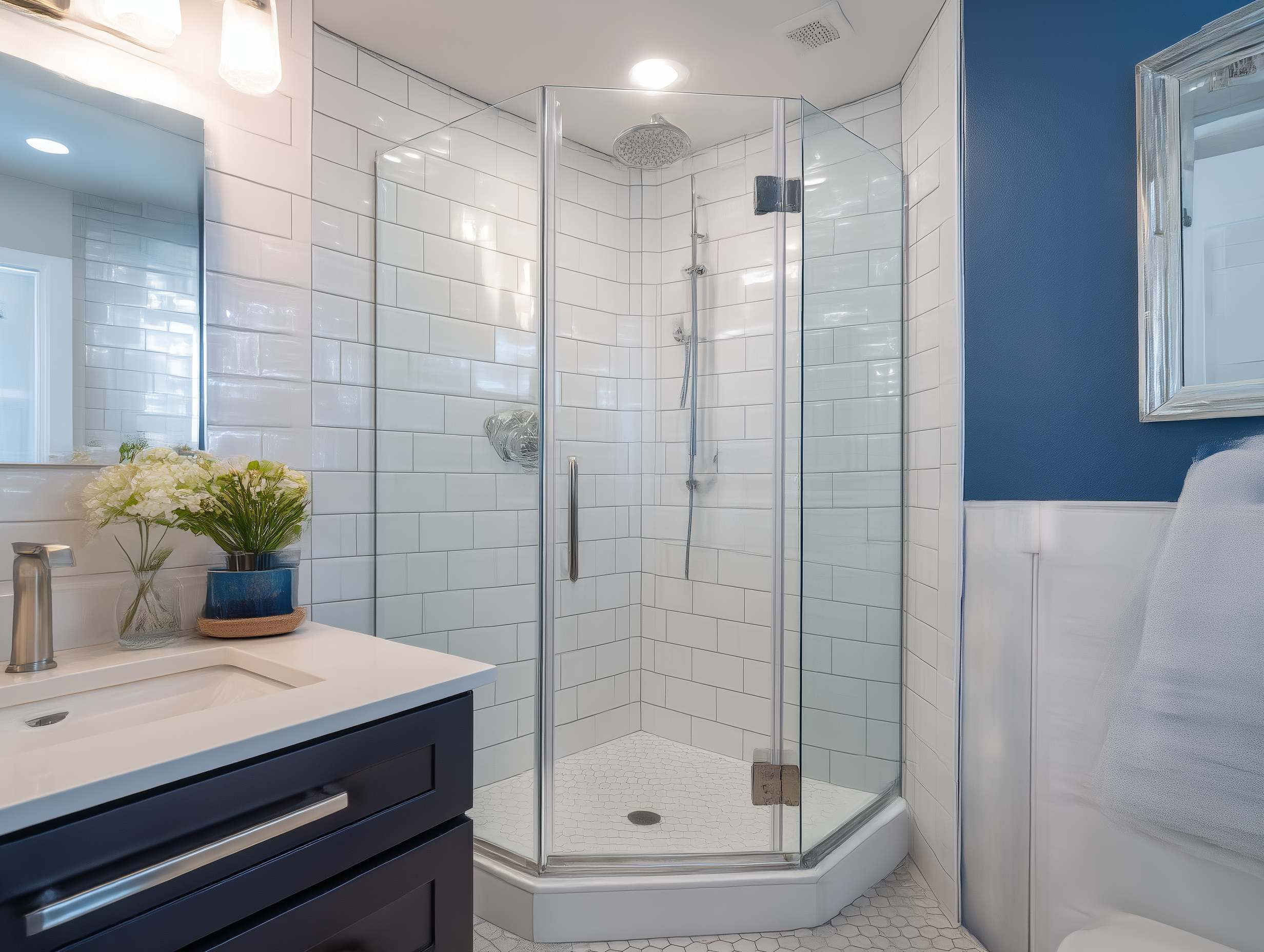 Bathroom remodel details